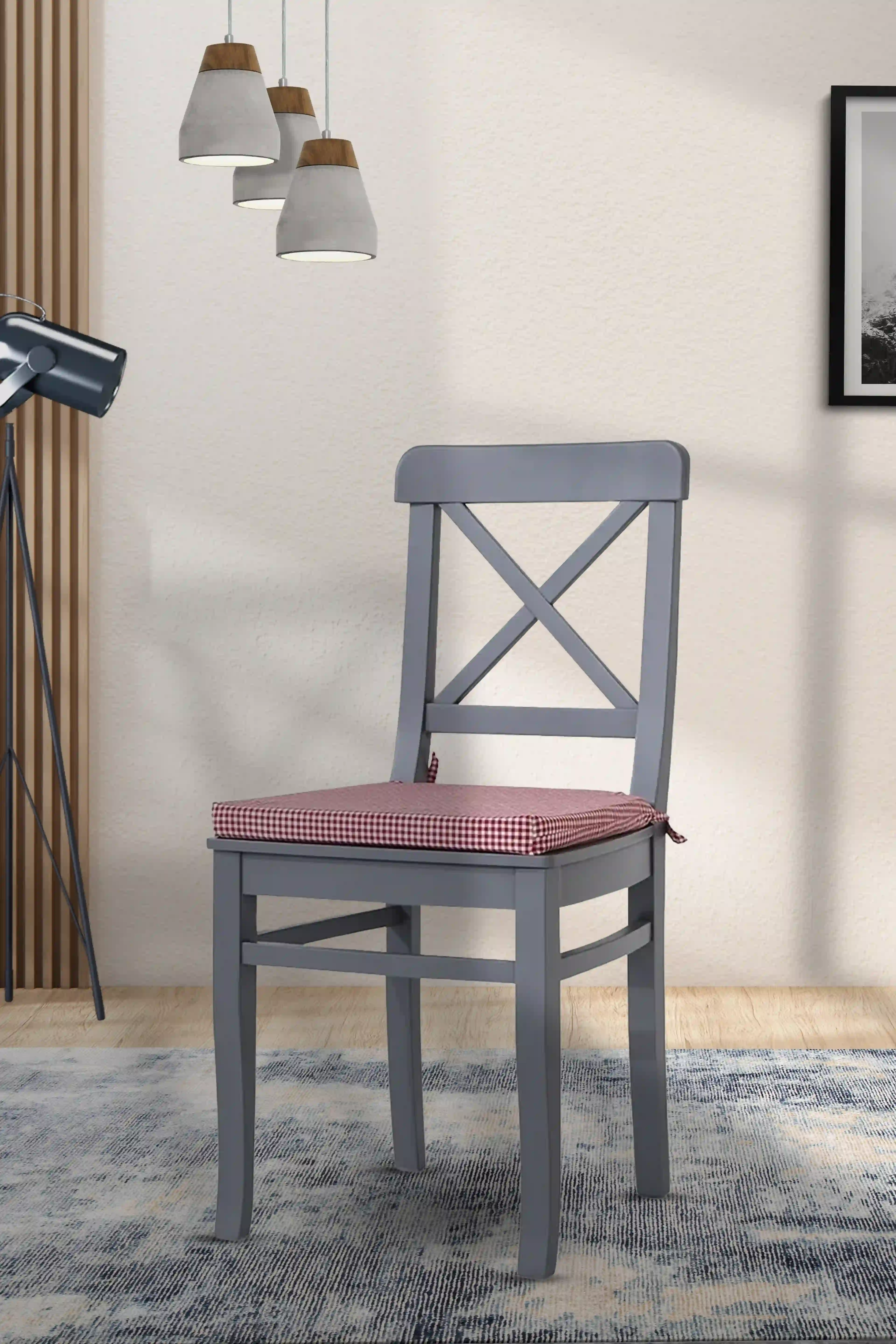 Skara Sandalye Ahşap İskelet Ağaç İskelet İskandinav Tasarım Modern Tasarım